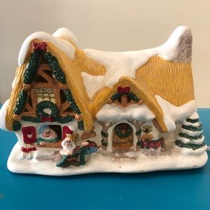 Disney Christmas Village Snow White Cottage